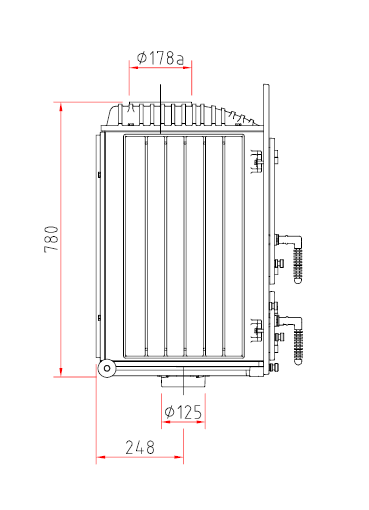 Schmid SD 9E Seitenansicht