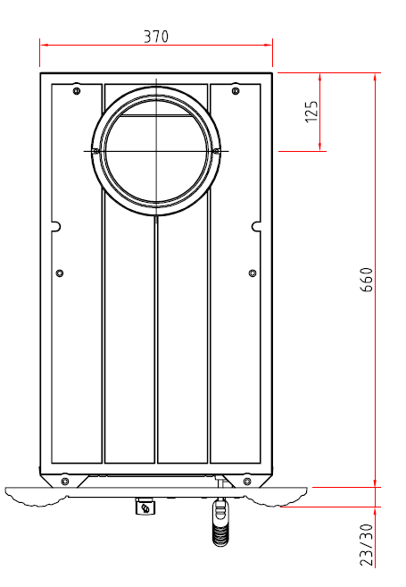 Schmid Creation 11 Maßzeichnung Draufsicht